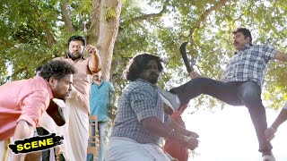 Shylock Kannada Movie Scenes | Mammootty & Raj Kiran Ultimate Action Scene