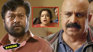Shylock Kannada Movie Scenes | Siddique Finishes Rajkiran & Meena Family