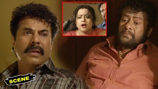 Shylock Kannada Movie Scenes | Mammootty Devastated By His Family Sudden Demise