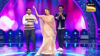 Indian Idol 13 | Shehnaaz Ne Shahrukh Khan Style Me Rishi Aur Shivam Ke Sath Ki Masti