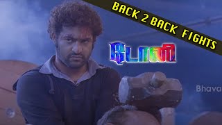 Jr NTR Back To Back Stunning Fight Scenes | Latest Tamil Action Scenes | Tamannaah | Tony