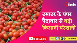 Free Tomato : टमाटर के बंपर पैदावार से बढ़ी किसानों परेशानी, पैदावार का नहीं मिल रहा लागत मूल्य