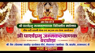 Shree Paarshvaprabhu Janmakalyaanak Varghodha Tridivseey Mahotsav | Badmeer (Rajasthan) | 18/12/22
