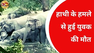 हाथी के हमले से हुई युवक की मौत | BULLETIN | LAKHIMPUR KHERI | KKD NEWS LIVE
