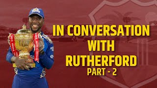 In conversation with Sherfane Rutherford | Part-2