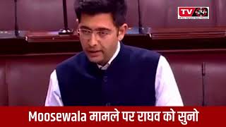 Raghav Chadha on goldy brar and moosewala - Tv24 Punjab News