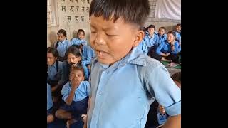Arunachali school kid's song || অৰুণাচলী স্কুলীয়া লৰা এজনৰ গান
