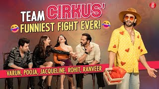Ranveer Singh, Rohit Shetty, Jacqueline Fernandez, Pooja Hegde & Varun Sharma's BIG FIGHT | Cirkus