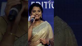Singer Shirisha Speech | Kalaraja Awards | #ytshorts #singershirisha | Top Telugu TV