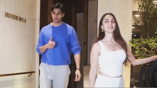 Kiara Advani Dikhi Apne Boyfriend Sidharth Ke Sath Manish Malhotra Ke Ghar