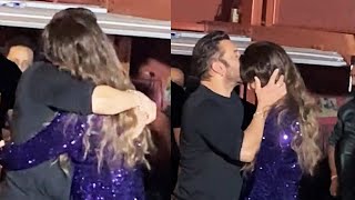 (Video) Salman Khan Kisses EX- Girlfriend Sangeeta Bijlani On Her Forehead