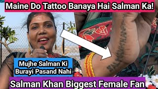 Salman Khan Biggest Fan Payal, Main Salman Ko Dekhne Kolkata Se Aayi Hu, Unka Tattoo Bhi Banaya Hai