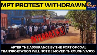 MPT Protest Withdrawn