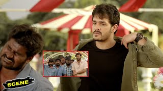 Akhil Fight With Ajay & His Goons For Insulting His Family | Maanidan Tamil Movie Scenes