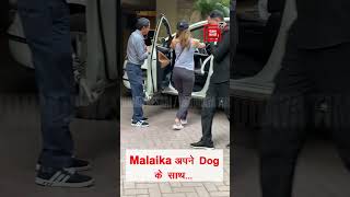Malaika अपने Dog के साथ...