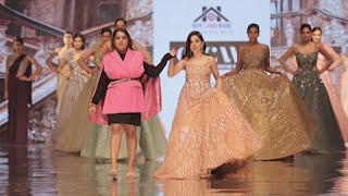 Urfi Javed Ramp Walk | Designer Arshi Singhal Outfit For Gurugram International Couture Week
