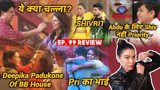 Bigg Boss 16 Review Ep 99 | Priyanka Hai Deepika Padukone, Shiv Ki Aai, Farah Entry, Shiv Nimrit