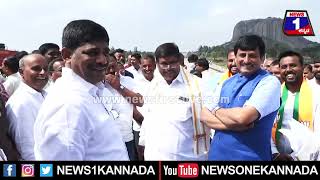 DK ಸುರೇಶ್.. ಈ ಬಾರಿ ಗೆಲ್ಲುಸ್ರಪ್ಪಾ CP Yogeshwara ಮನವಿ | News 1 Kannada | Mysuru