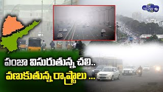 Cold is Shaking the Telugu States | Orange Alert in Telangana | Weather News | Telugu TV