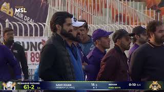 Sami Khan's heroics aren't enough for Peshawar Pathans | Mega Stars League 2022