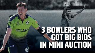 IPL 2023 | 3 bowlers who got big bid in IPL auction