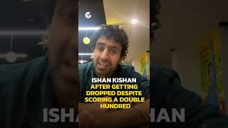 Ishan Kishan after being dropped in the first ODI against Sri Lanka.????#CricTracker #IshanKishan