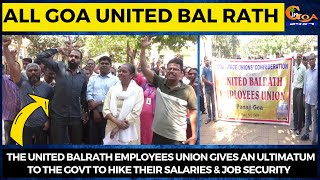 The United Balrath Employees Union gives an ultimatum to govt to hike their salaries & job security