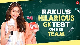 Rakul Preet Singh tests her team | How Well Do You Know the Human Reproductive System? | Chhatriwali