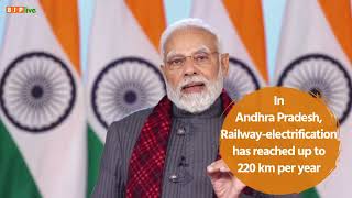 Govt is working consistently to strengthen the Railway networks in Andhra Pradesh.