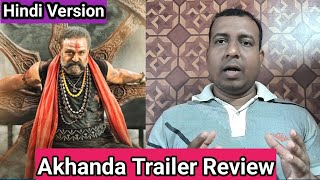 Akhanda Trailer Review Hindi Version By Surya Nandamuri Balakrishna