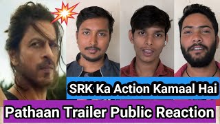 Pathaan Trailer Public Reaction Featuring Shah Rukh Khan, Deepika Padukone, John Abraham