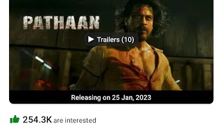 Pathaan Movie Crosses 250K Interest On Bookmyshow, It's Proven That Pathaan Craze Is Real