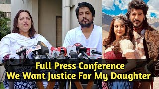Tunisha Sharma's Mother Press Conference - Tunisha and Sheezan Relationship & Asking For Justice