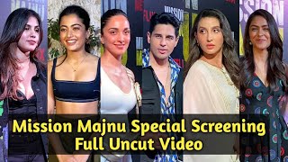 Uncut: Mission Majnu Special Screening - Kiara, Sidharth, Rashmika, Mrunal, Nora, Rhea & Many