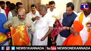 Siddaganga Sriಗಳ ಆಶೀರ್ವಾದ ಪಡೆದ CM Basavaraj Bommai...| News 1 Kannada | Mysuru