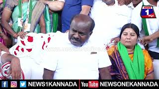 HD Kumaraswamy  ಸರ್ ನೀವು ಮಂಡ್ಯದಲ್ಲಿ ಸ್ಪರ್ಧೆ ಮಾಡ್ತೀರಾ..? | News 1 Kannada | Mysuru