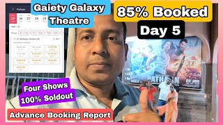 Pathaan Movie Advance Booking Report Day 5 GROUND ZERO At Gaiety Galaxy Theatre In Mumbai