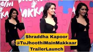 Shraddha Kapoor Grand Entry At Tu Jhoothi Main Makkaar Trailer Launch