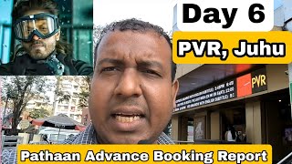 Pathaan Movie Advance Booking Report Day 6 Ground Zero At PVR Juhu, Mumbai