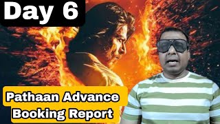 Pathaan Movie Advance Booking Report Day 6 Till Night In India
