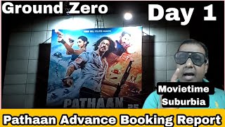 Pathaan Movie Advance Booking Report Day 1 Ground Zero At Movietime Suburbia, Bandra West