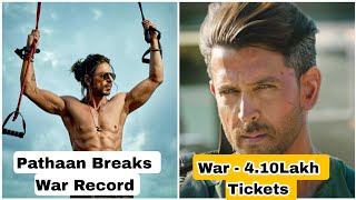Pathaan Breaks War Movie Ticket Sales Record On Day 1