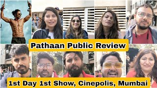 Pathaan Movie Public Review First Day First Show At Cinepolis Theatre, Mumbai