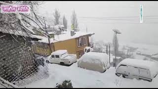 snowfall || Lahul Spiti || Himachal Pradesh
