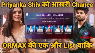 Bigg Boss 16 | Priyanka Aur Shiv Ke Liye Ab Aakhri Chance.. Ormax Ki Final List Baki