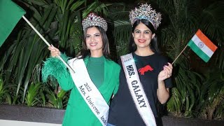 Priya Srivastava Spotted At Airport as she's flying to Bulgaria to participate Mrs.Universe 2023