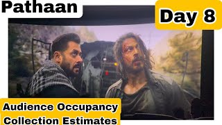 Pathaan Movie Audience Occupancy And Collection Estimates Day 8