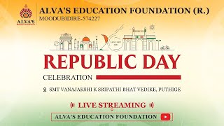 REPUBLIC DAY 2023 || Alva's Education Foundation || V4news Live