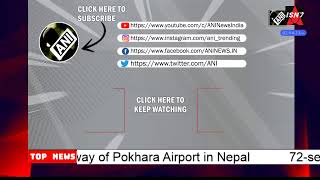 72-seater passenger aircraft crashes on runway of Pokhara Airport in Nepal