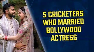 5 Cricketers who married Bollywood Actresses | CricTracker